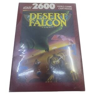 Atari 2600 Desert Falcon 1988 Video Game Complete CIB Tested Vintage‎ CX26140